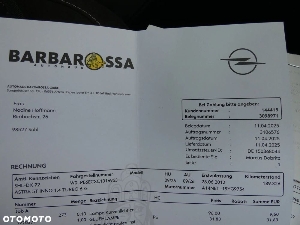 Opel Astra 1.4 T Cosmo S&S - 36