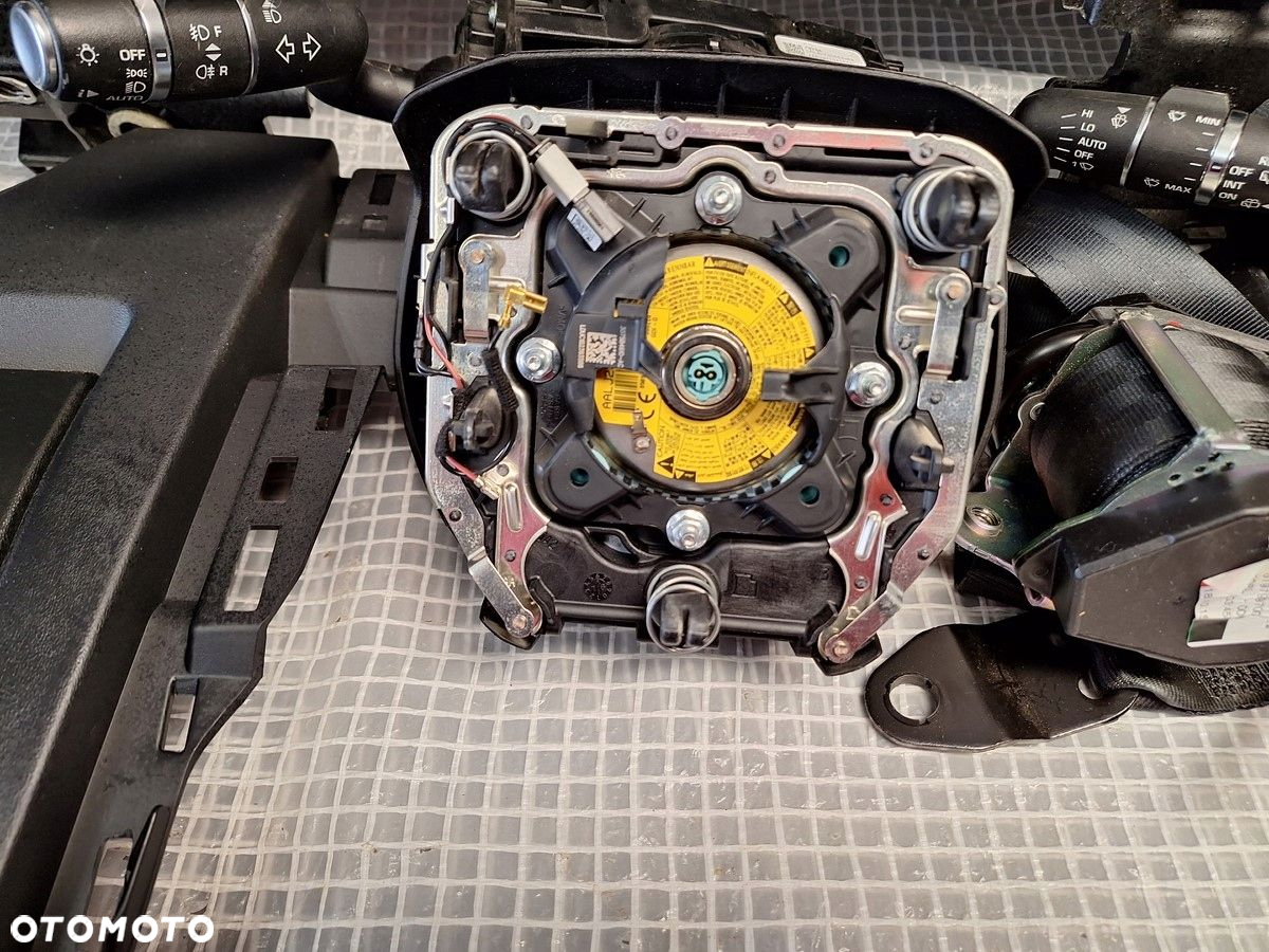 range rover evoque l538 11-18 konsola air bag poduszki pasy orginal demont - 5