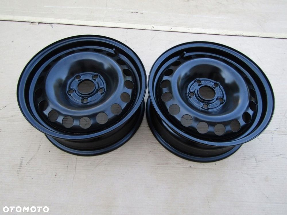 1x Felga Stalowa 15 Opel Astra J K V Chevrolet Aveo Trax 6j 5x105 ET37 - 4