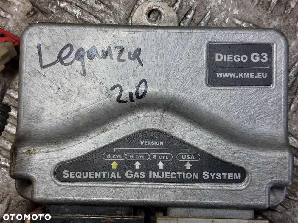 INSTALACJA GAZOWA LPG KME DIEGO G3 67R-013971 67R-010104 VALTEK AT09 - 2