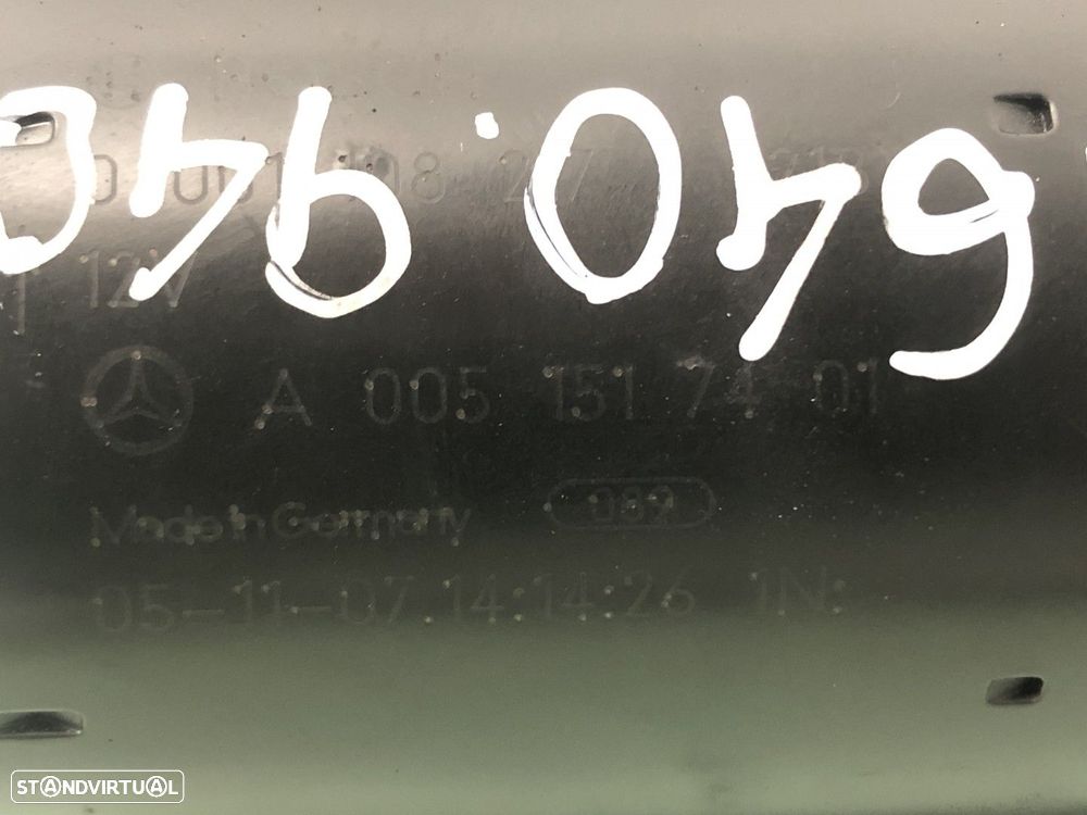 Motor de arranque MERCEDES-BENZ A-CLASS (W169) A 180 CDI A0051517401 MOTOR OM640... - 5