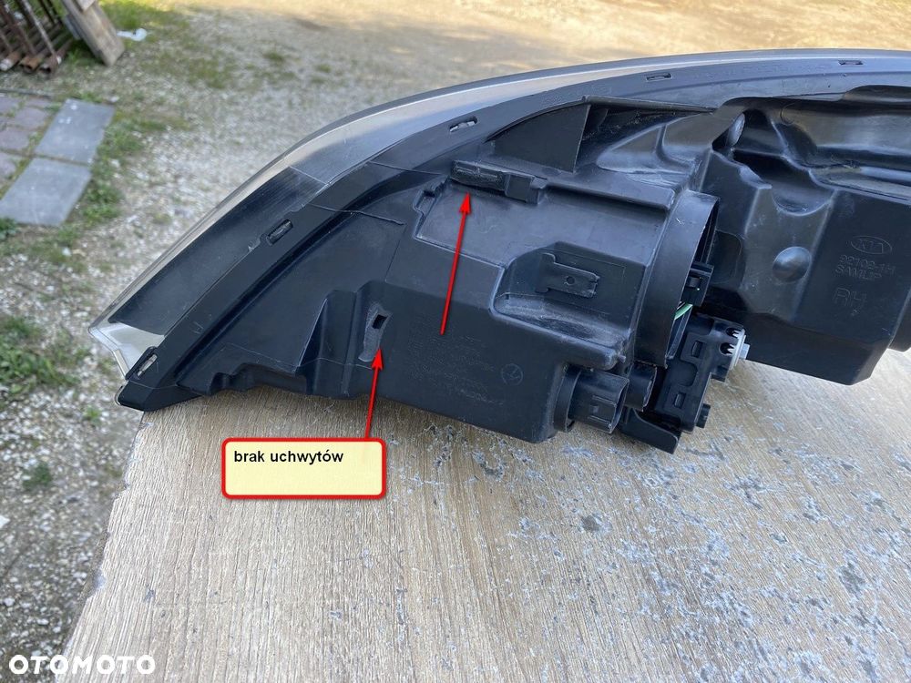 LAMPA PRZEDNIA PRAWA KIA CEED I LIFT 2010- EUROPA 92102-1H Z ŻARÓWKAMI - 5