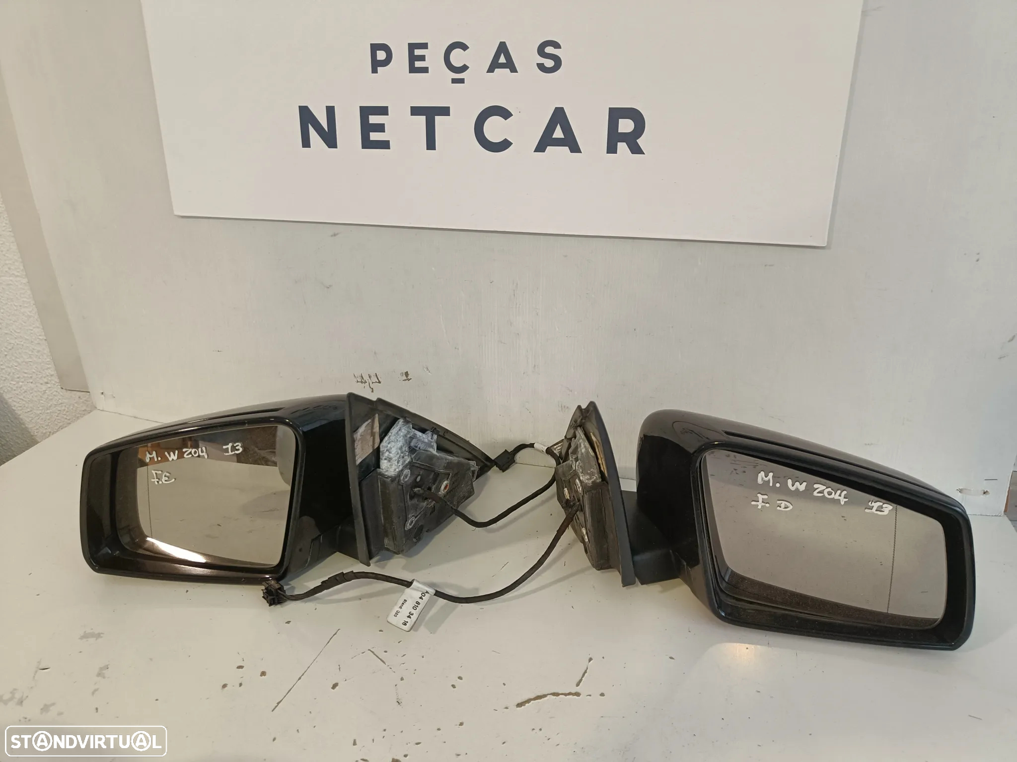 Espelho retrovisor Mercedes w204 classe c 2012 - 3
