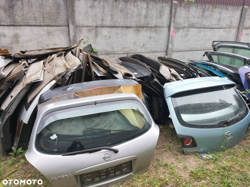 KLAPA BAGAŻNIKA NISSAN ALMERA N16 LIFT HB 5D KY0 - 10