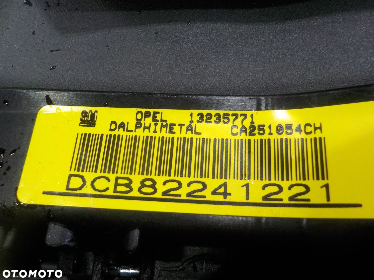 OPEL CORSA D 06-11 AIRBAG poduszka kierowcy 13235771 - 3