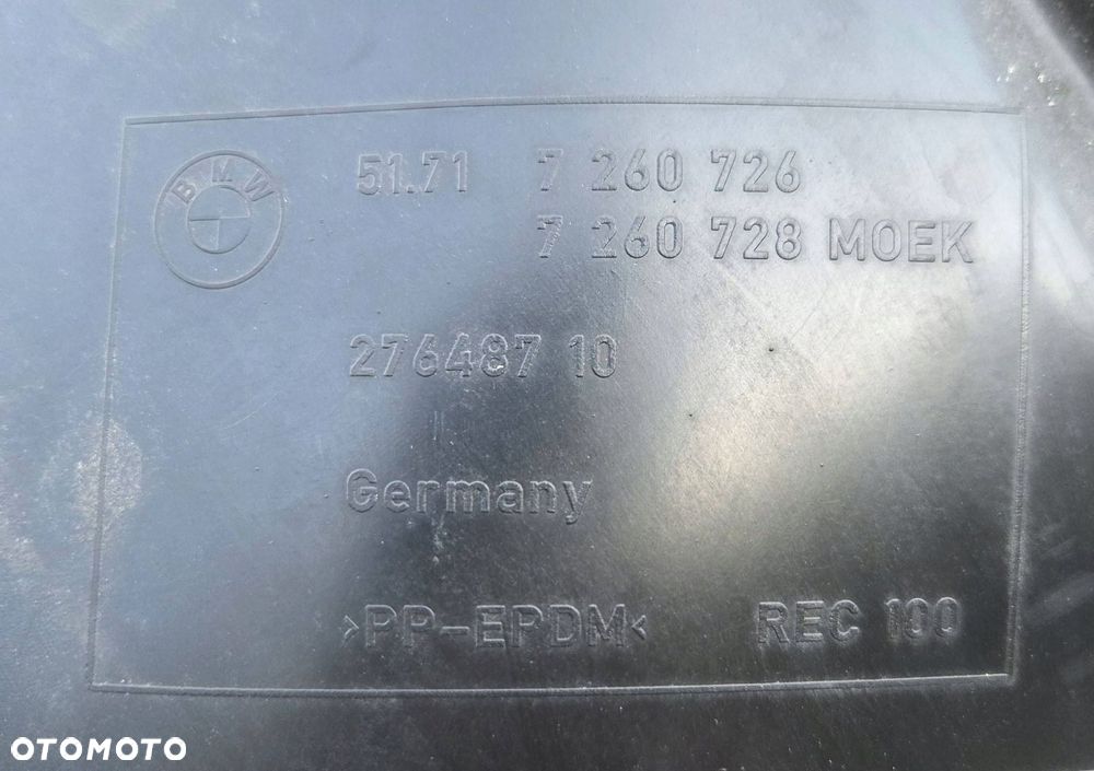 bmw 3 f30 f31 lci nadkole prawy przód przednie prawe 7260726 7260740 - 4