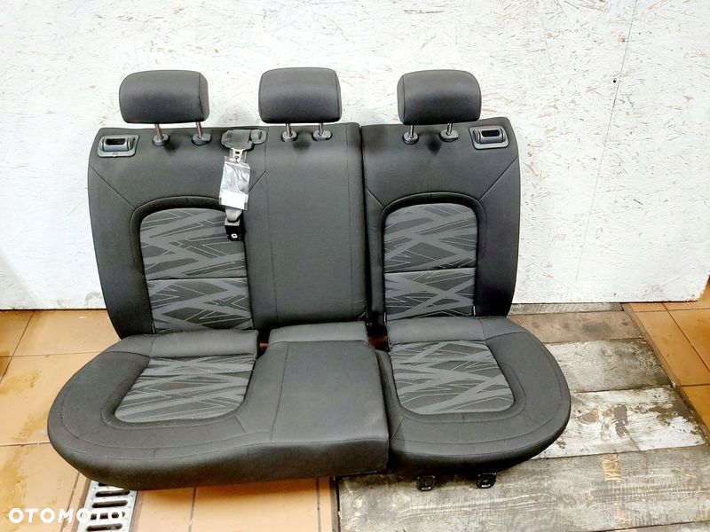 KIA CEED 2 II HB KANAPA TYŁ TYLNA KOMPLETNA OPARCIE SIEDZISKO ZAGŁÓWKI - 1
