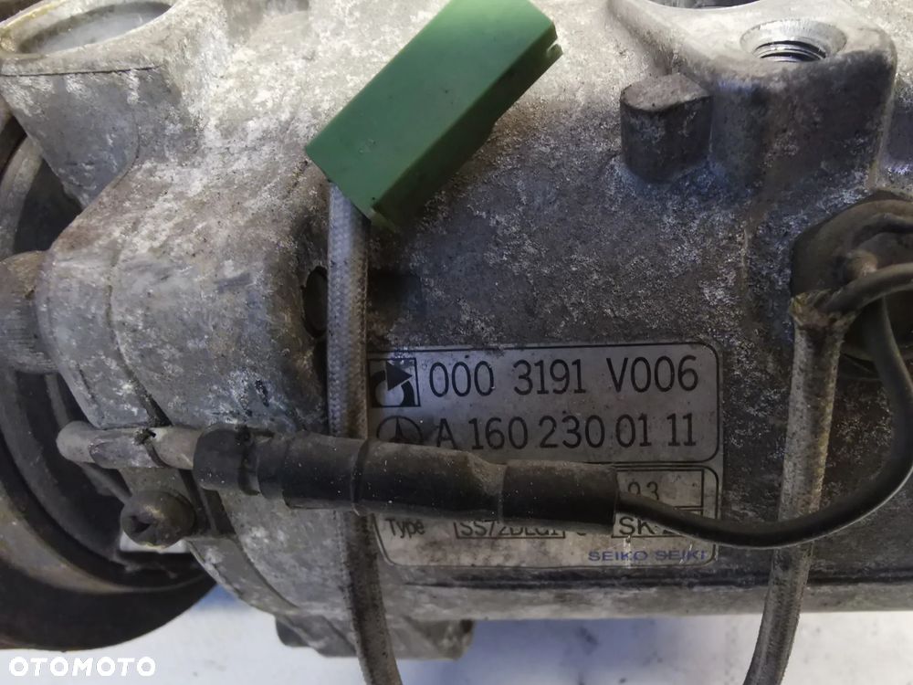 SPRĘŻARKA KLIMATYZACJI SMART FORTWO 450 0.6 T 0003191V008 A1602300111 - 1