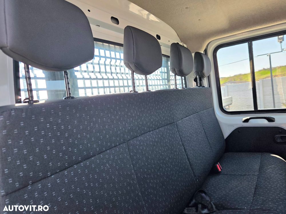 Opel New Movano Doka Axa Dubla 6Locuri+Bena L=3.10m - 16