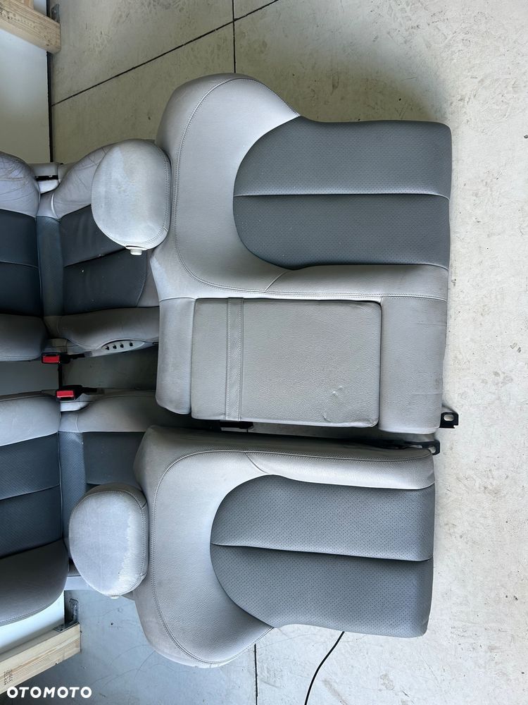 Mercedes CLK 209 coupe  komplet foteli fotele skóra tapicerka  boczki - 10