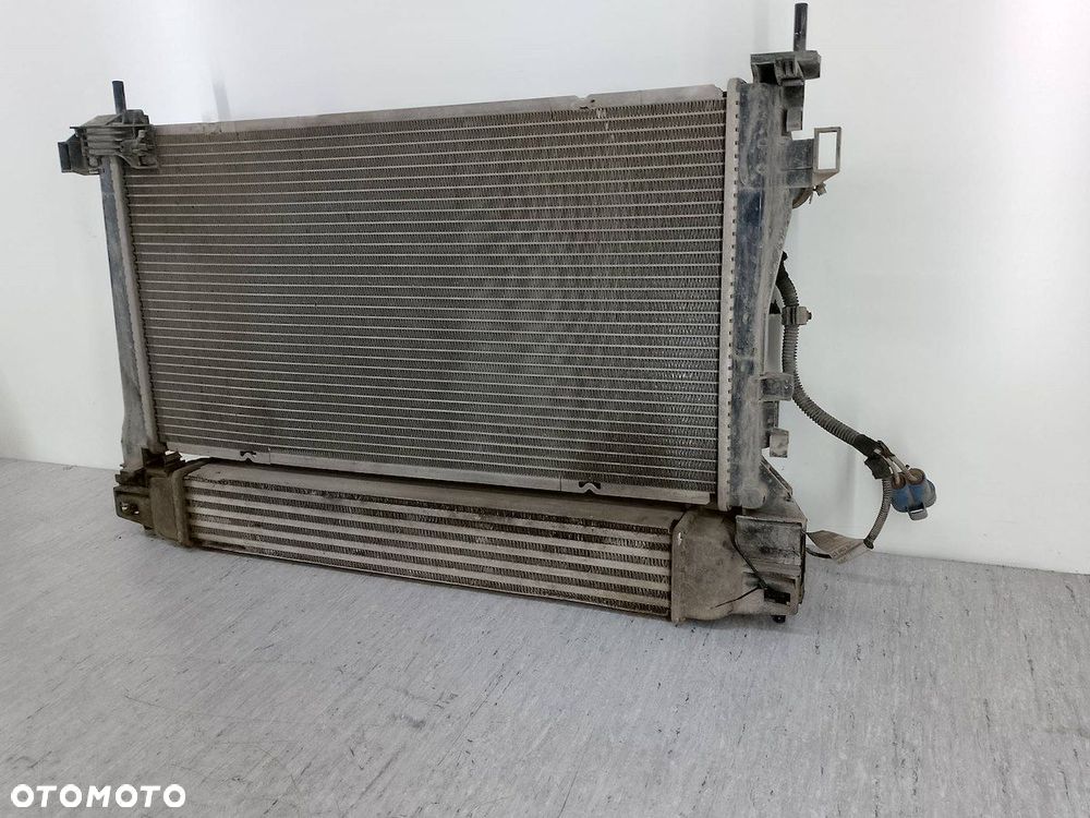 ZESTAW CHŁODNIC WODA INTERCOOLER WENTYLATOR PEUGEOT BIPPER N1495004 1.4 HDI - 7