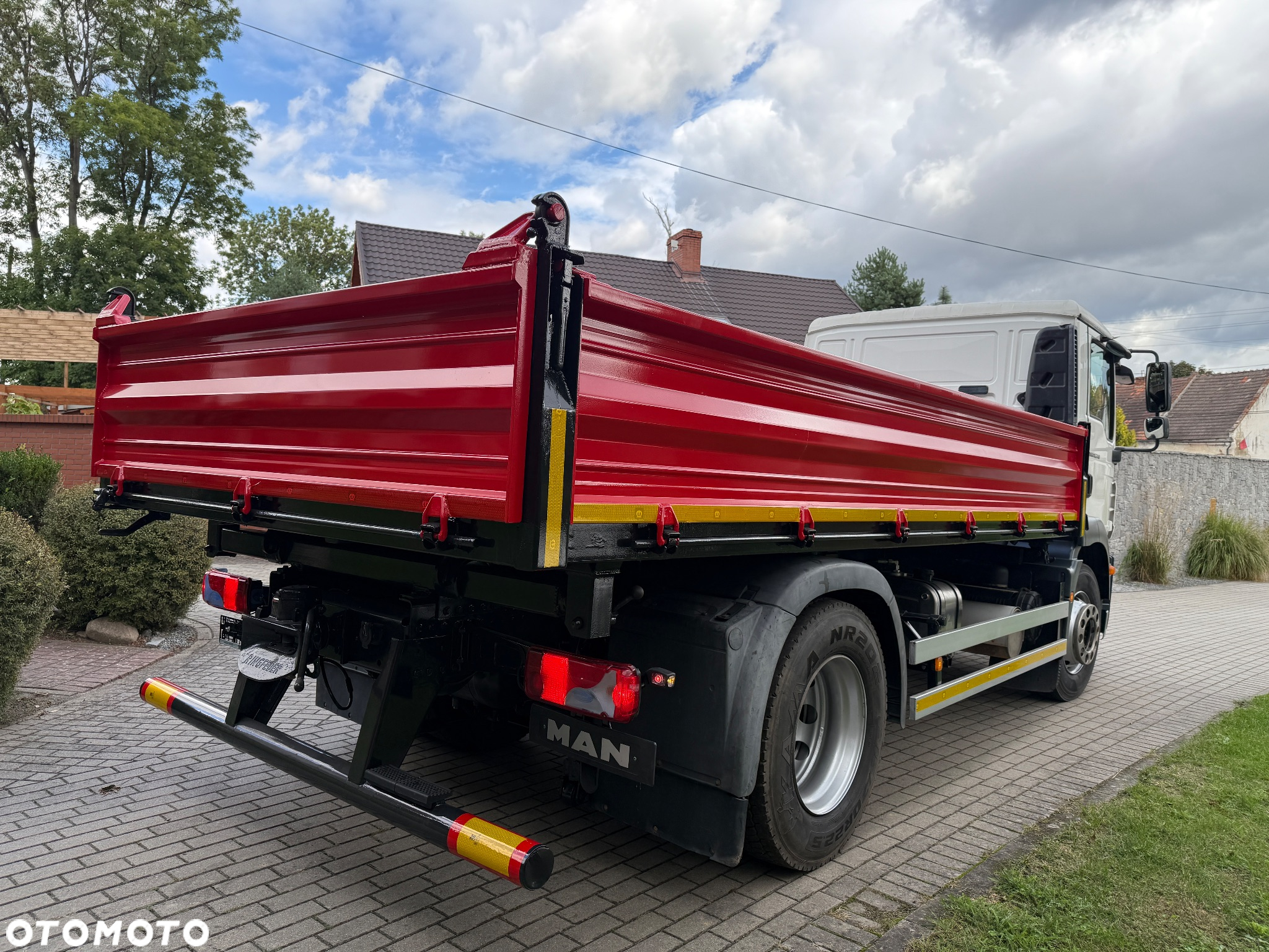 MAN TGM 18.340 / wywrotka / 3 stronny kiper / EURO 5 / SPROWADZONY - 4