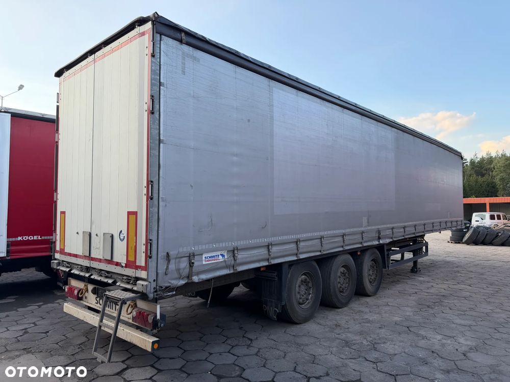Schmitz Cargobull FIRANKA / KŁONICE DO PODŁOGI / RAMA OCYNK / KOŁO ZAPASOWE / OTWORY W PODŁODZE NA KŁONICE / 3 SZTUKI SCHMITZ / 2017 ROK !! - 5