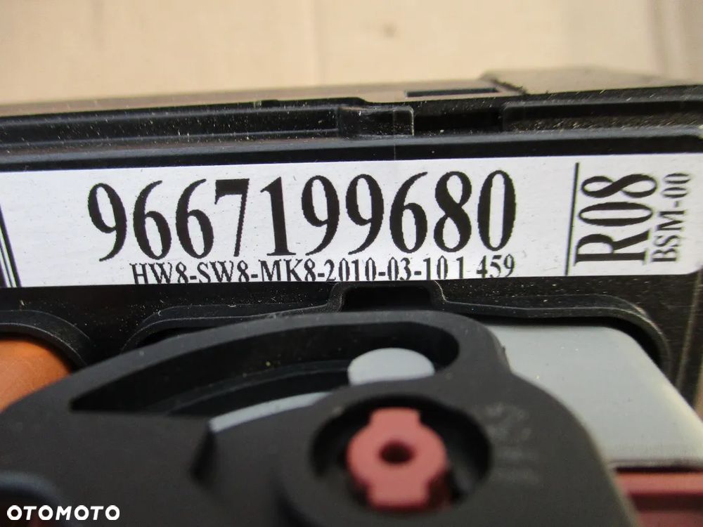 PEUGEOT CITROEN C3 II DS3 MODUŁ BSM R08 9667199680 - 3