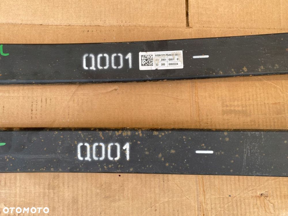 SPRINTER 906 VW CRAFTER 06- RESORY TYLNE TYŁ 1 PIÓRO POJEDYNCZE KOMPLET - 2