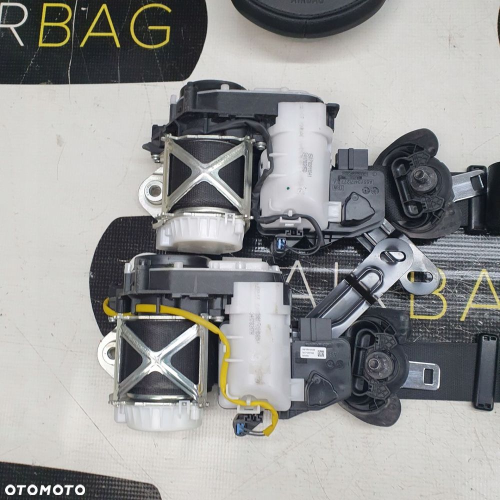 BMW G30 G31 SERIA 5 DESKA ROZDZIELCZA KONSOLA KOKPIT PULPIT PODUSZKI AIRBAG AIR BAG PASY KIT SET - 7