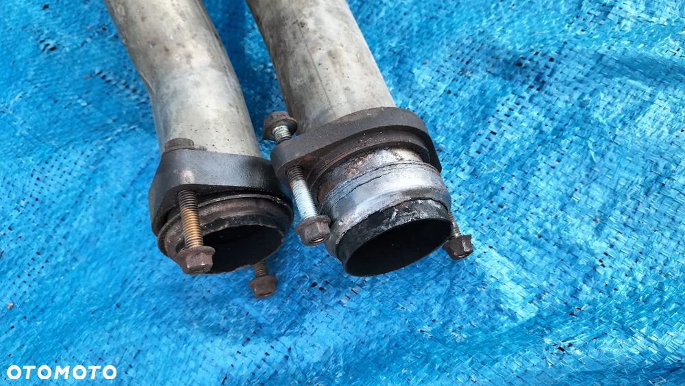 KATALIZATOR PUSTY PUSZKA RURA WYDECHOWA DWURURKA WYDECH KT1130 A2104901536 MERCEDES W211 3.2 CDI R6 OM648 - 2