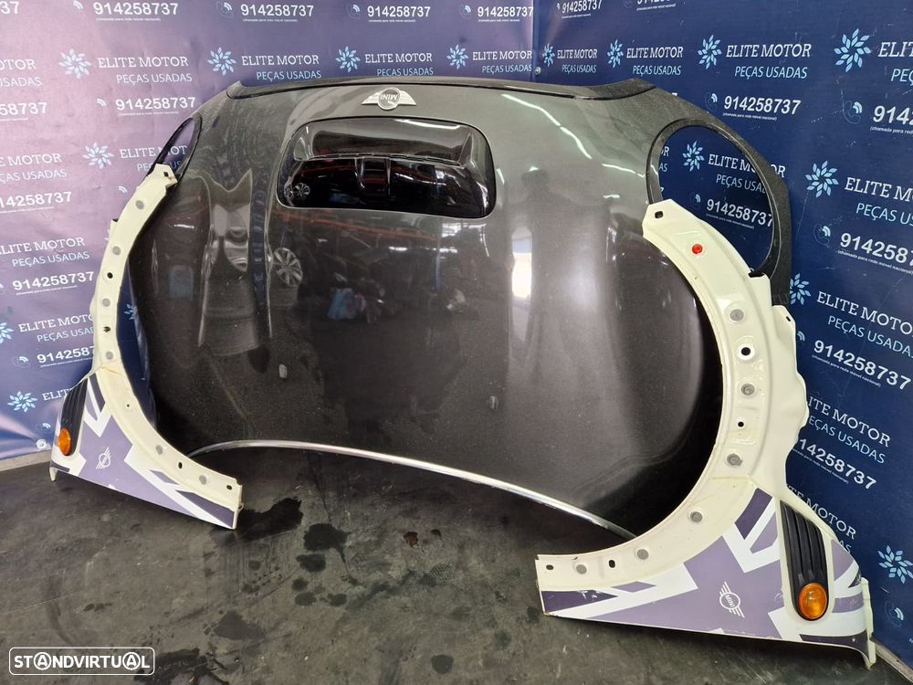 Frente completa usada MINI ONE D R56 capot parachoques oticas guardalamas R55 R57 - 10