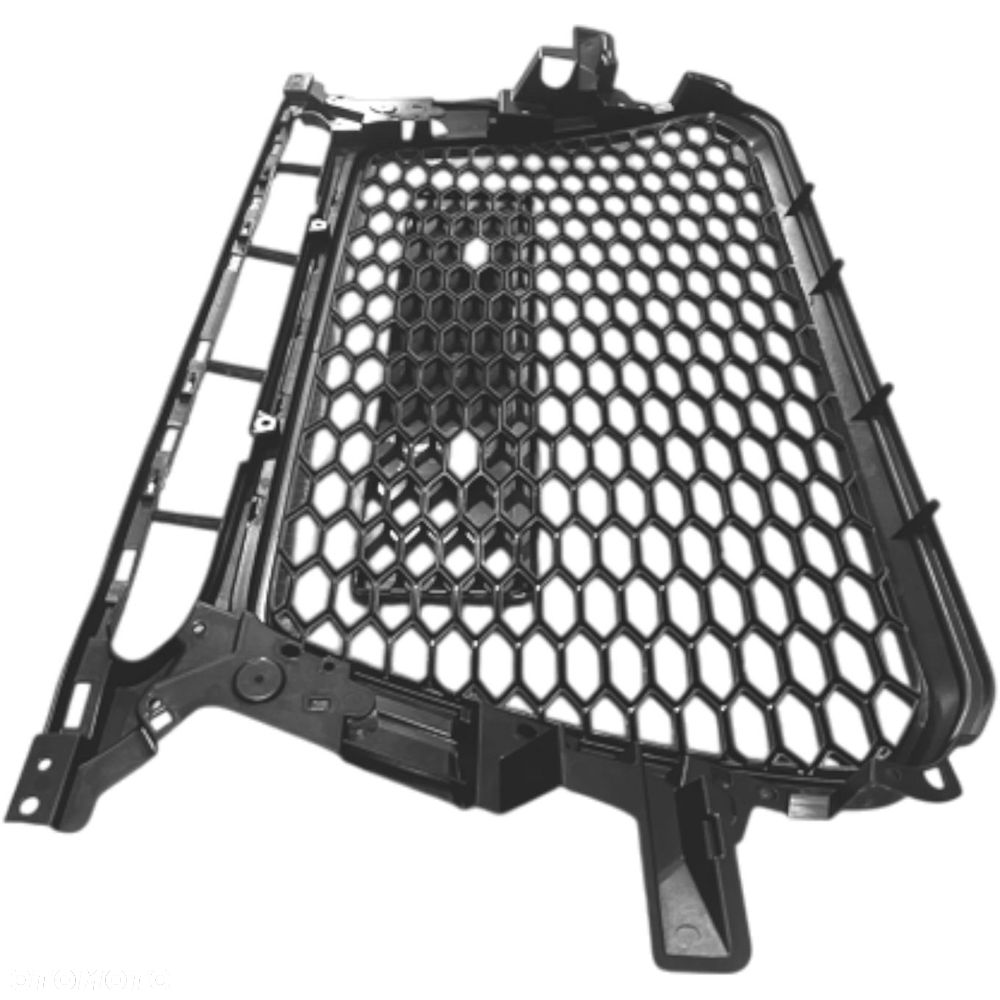 ATRAPA CHŁODNICY ZDERZAKA GRILL AUDI Q5 2013-2016 RS LOOK CZARNA BLACK - 4