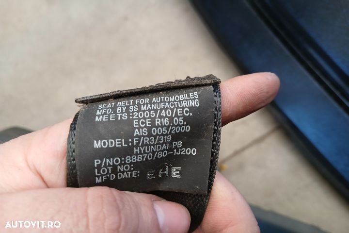 Kit airbag cu plansa de bord E11046065 88870-1J200 95910-1J400 569001 - 10