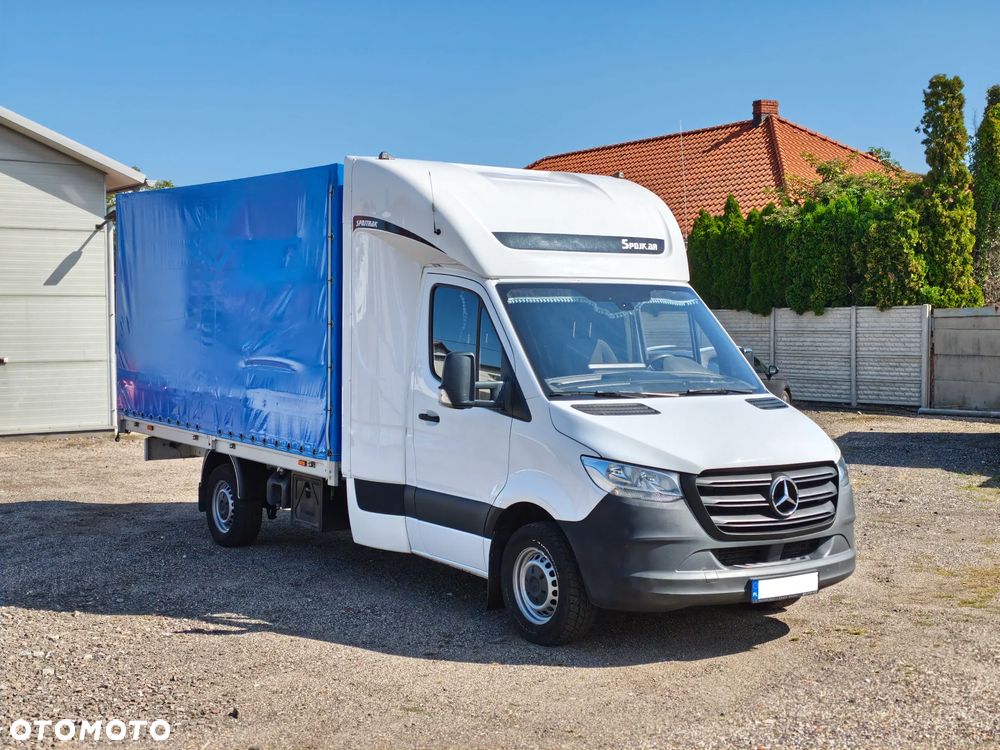 Mercedes-Benz SPRINTER 317 8EP SPOJTRAK TWINCAB GWARANCJA ASO SALON PL BEZWYPADKOWY FV23% REG. WYSOKOŚCI - 11