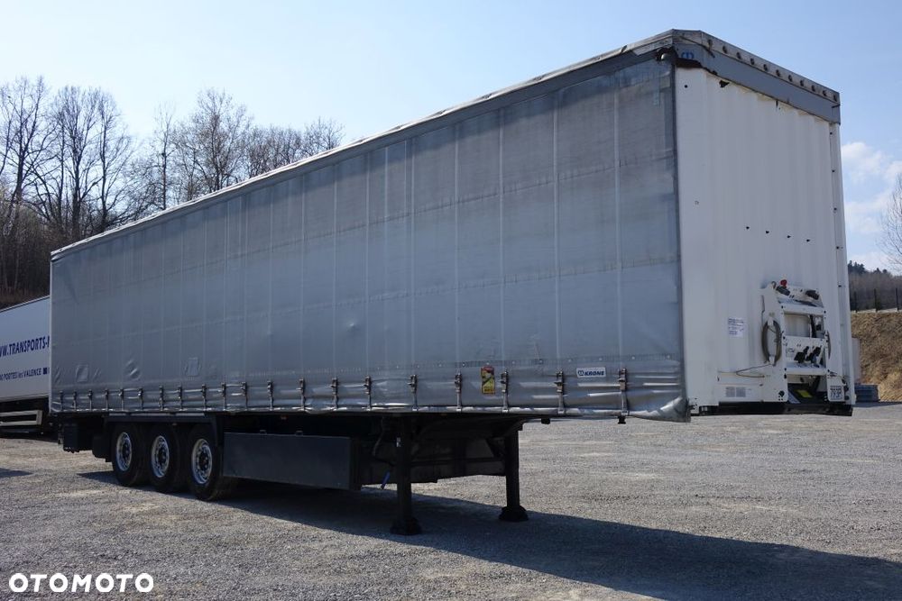 Krone SD / FIRANKA / STANDARD / OSIE SAF / OŚ PODNOSZONA /  KOSZ PALETOWY / DOINWESTOWANA - 3