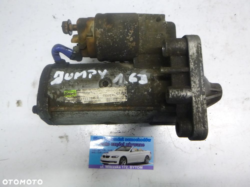 ROZRUSZNIK CITROEN JUMPY II  1,6 HDI 2007r   9662854180 - 1