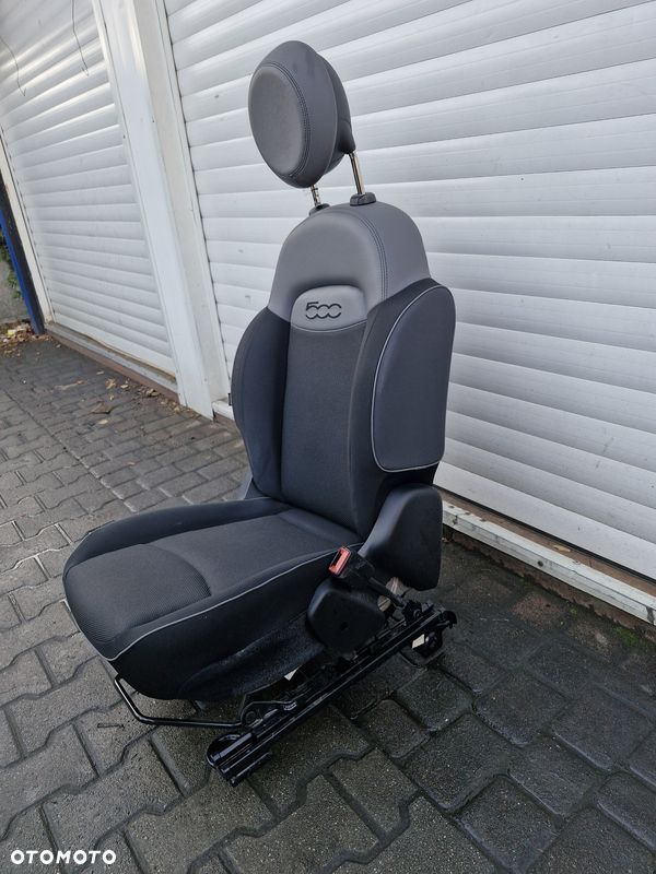 fiat 500x fotel prawy przód przedni pasażera półskóra - 9