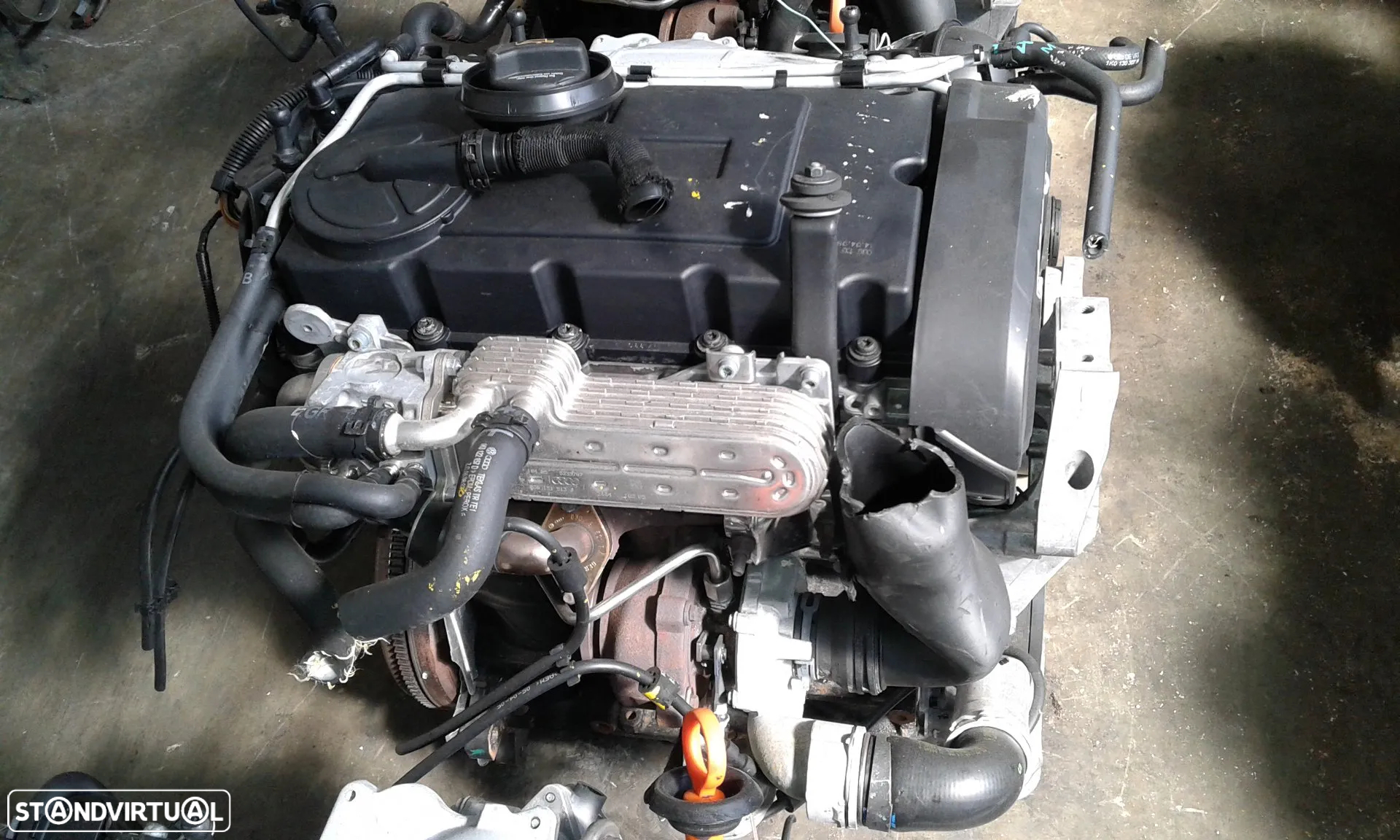 .Motor Completo VW Volkswagen Audi Skoda BKD 2.0 TDi 140cv 16v Bosch - 5