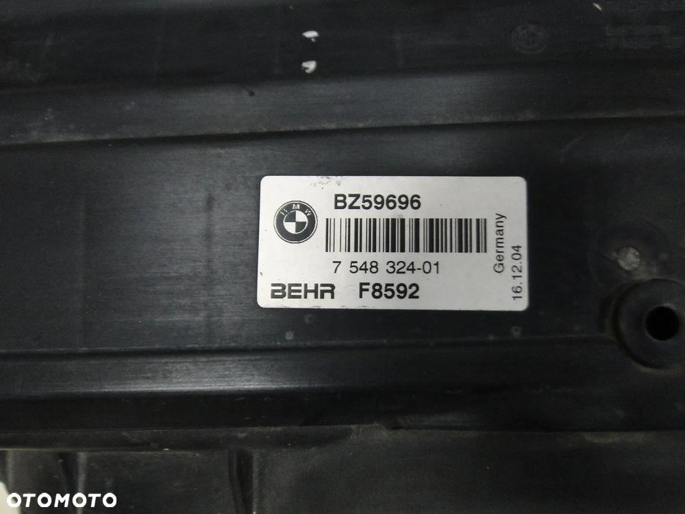 BMW 5 E60 E61 CHŁODNICA WODY KLIMATYZACJI OLEJU WENTYLATOR 2.0B EUROPA - 13