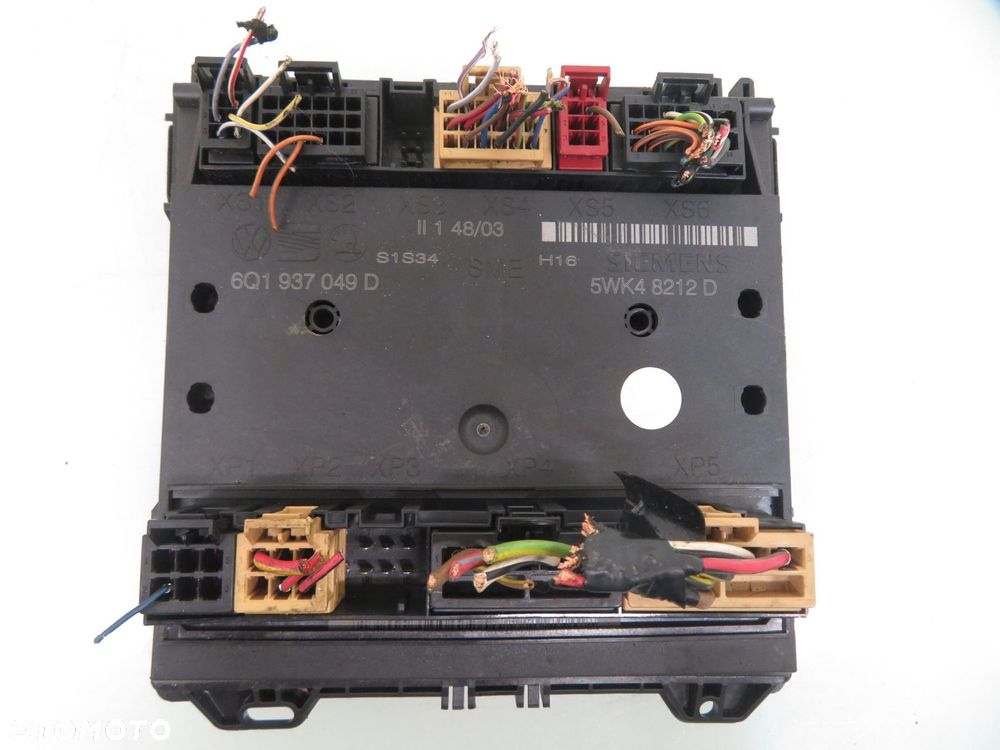STACYJKA STEROWNIK SKODA FABIA I 1.2 03E906033F 5WP4012607 6Q1937049D - 9