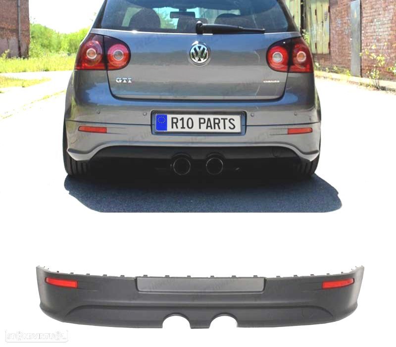 PARA-CHOQUES TRASEIRO VOLKSWAGEN VW GOLF 5 03-08 LOOK R32 - 1
