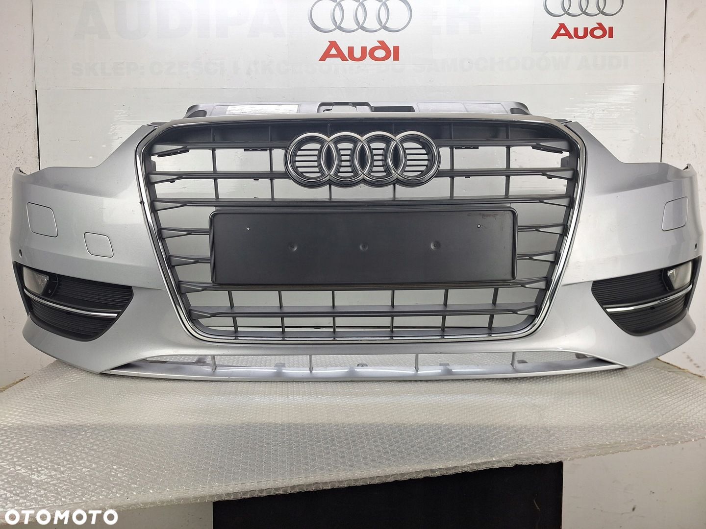 ZDERZAK AUDI A3 8V 8V3 8V4 SPORTBACK 2012-2016 KOMPLETNY 4 X PDC HALOGENY - 1