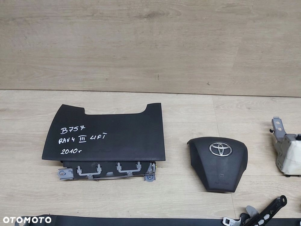 Toyota Rav4 III LIFT air bag poduszka kierowcy deska pas przód lewy prawy - 2