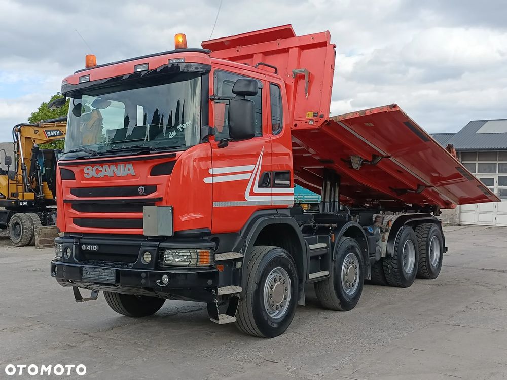 Scania G410 8x4 Meiller Kipper + Bordmatik/ Klima - 11
