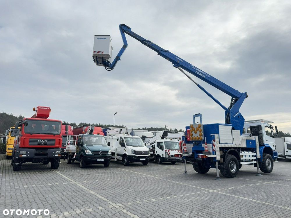Mercedes-Benz AXOR 1829 4x4 Zwyżka RUTHMANN STEIGER T270S16 Podnośnik Koszowy - 4