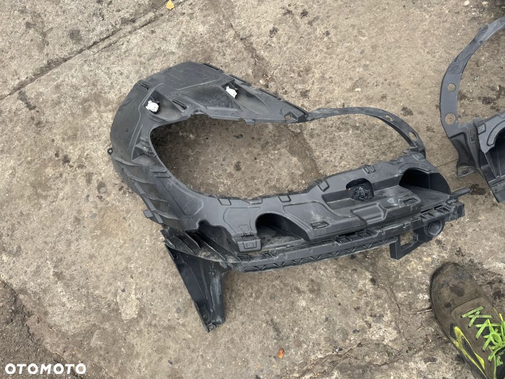 Przód kompletny BMW X6 E71 3.0d PDC xenon ring czarny 475/9 maska zderzak błotnik lampa chłodniceOE - 17