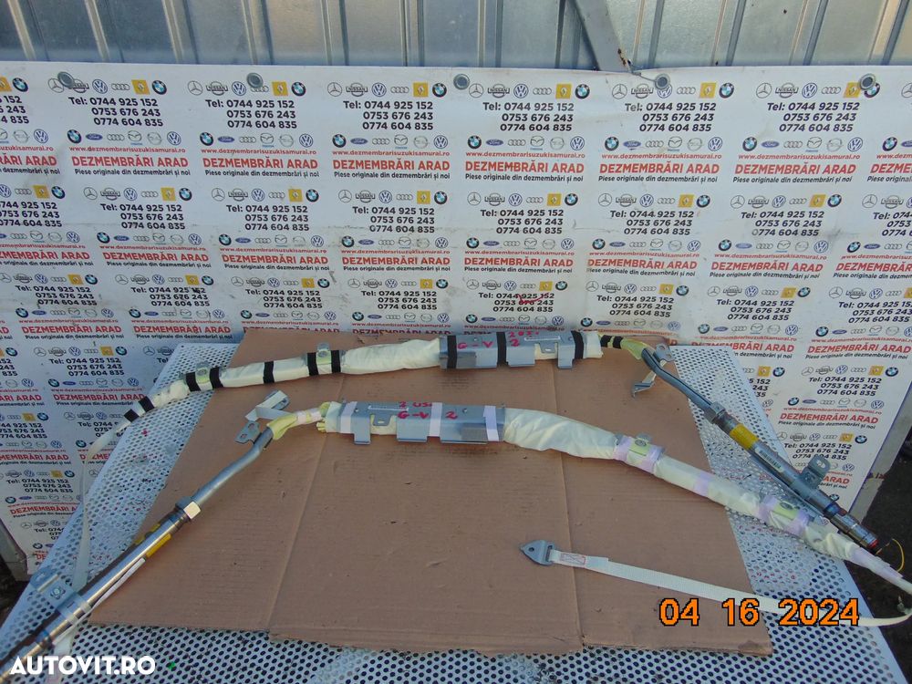 Airbag Cortina Suzuki vitara 3 usi Grand Vitara 2005-2016 airbag lateral stanga dreapta cortine - 1