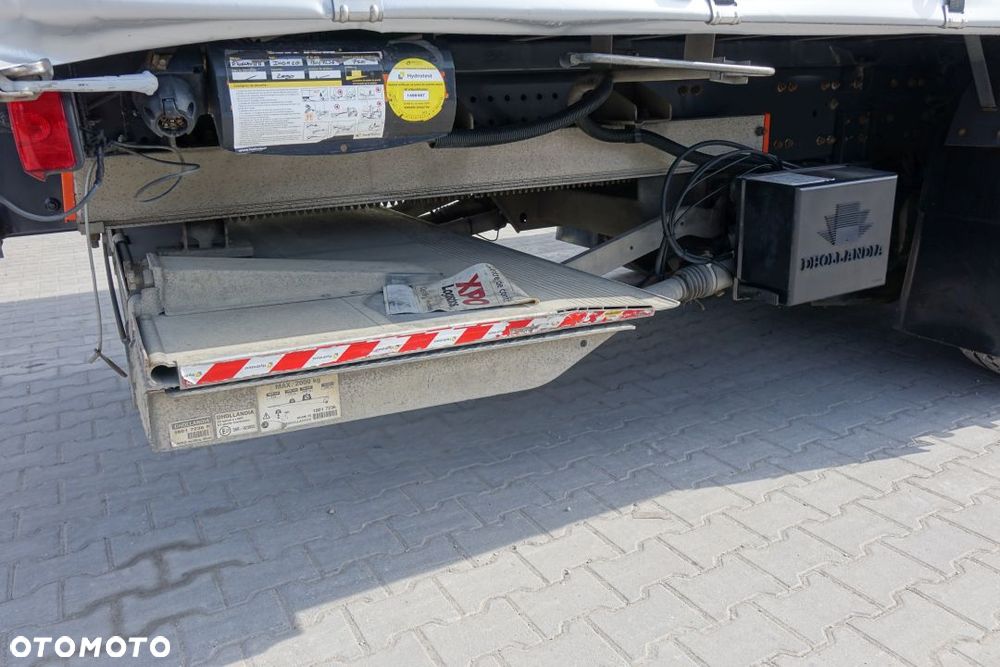 Renault D26 WIDE 6x2 / FIRANKA / EURO6 / AUTOMAT / NOWE PLANDEKI / OŚ PODNOSZONA I SKRĘTNA / WINDA ZAŁADUNKOWA - 18