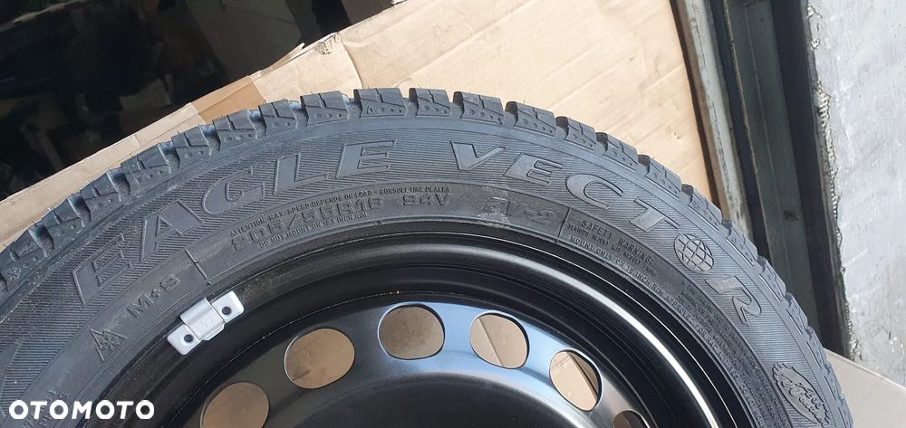Felga stalowa zapas VW 5x112 16" ET42 6,5J VW Passat B6 3C0601027H - 7