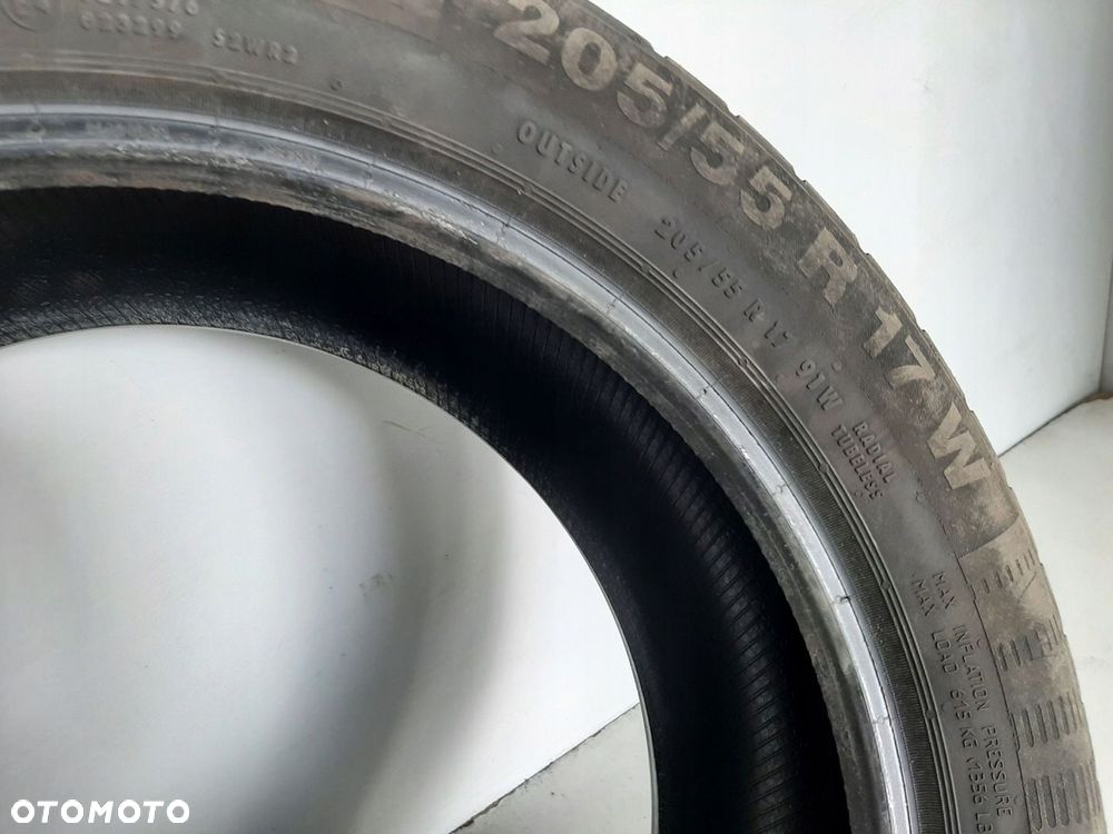 OPONY LETNIE CONTINENTAL CONTI ECO CONTACT 5 205/55R17 91W DOT 2017 5MM - 8