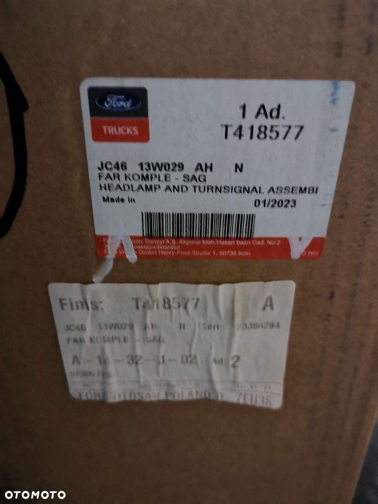 T418577 reflektor lampa przód Ford F-Max - 7