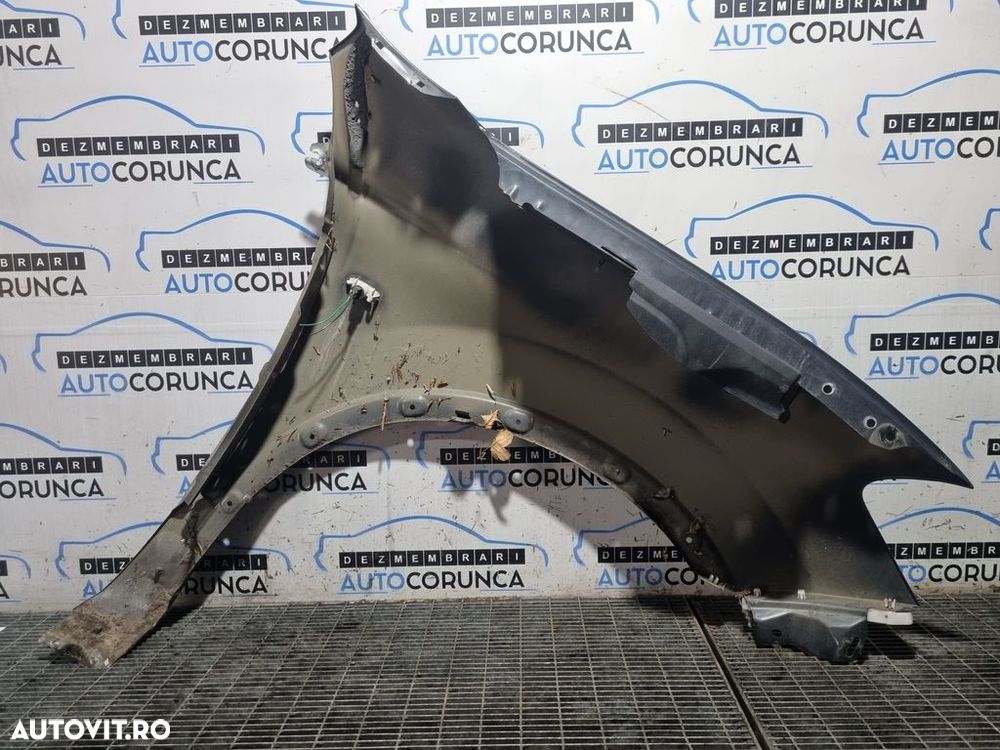 Aripa Stanga Fata Nissan Qashqai Facelift 2010 - 2013 4 Usi Vulkanschwarz Metalizat Z11 ... - 2