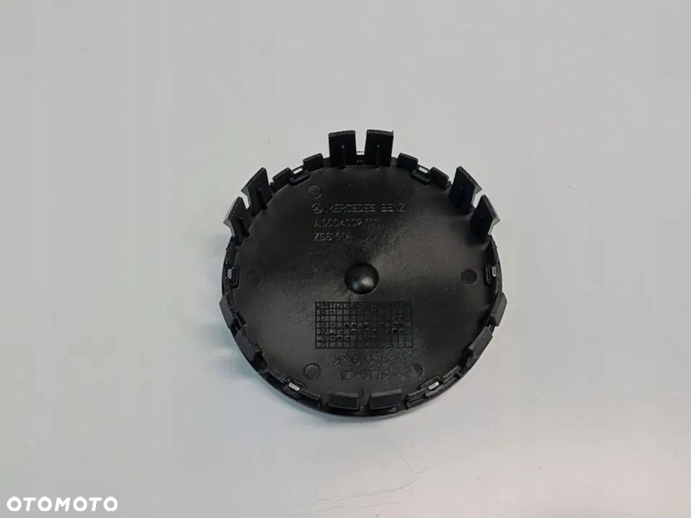NOWY ORYGINALNY DEKIELEK KAPSEL MERCEDES AMG czarny połysk 75mm - 4