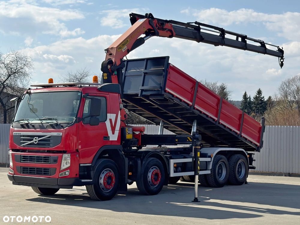 Volvo FM 420 Wywrotka 6,40m* PALFINGER PK 33002 + PILOT / 8x4 - 2