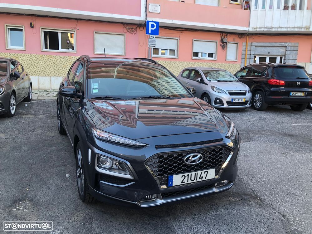 Hyundai Kauai 1.0 T-GDi Tecido Preto - 1