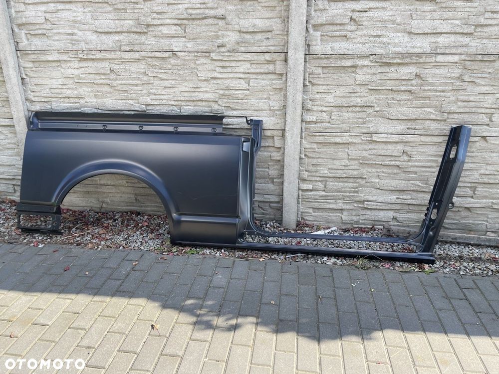 NOWY ORYGINALNY BŁOTNIK VW T5 LIFT T6 TYŁ TYLNY PRAWY LONG MAXI DŁUGI 7E3809844 - 2