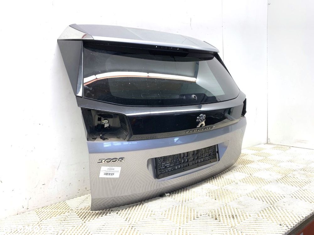 KLAPA TYŁ  PEUGEOT 3008 SUV (MC_, MR_, MJ_, M4_) 2016 - 2022 1.5 BlueHDi 130 96 kW [131 KM] olej - 2