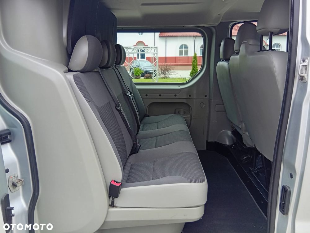 Opel VIVARO L2H1 Long Klima Elektryka Dubel Kabina 6os. Brygadówka - 19