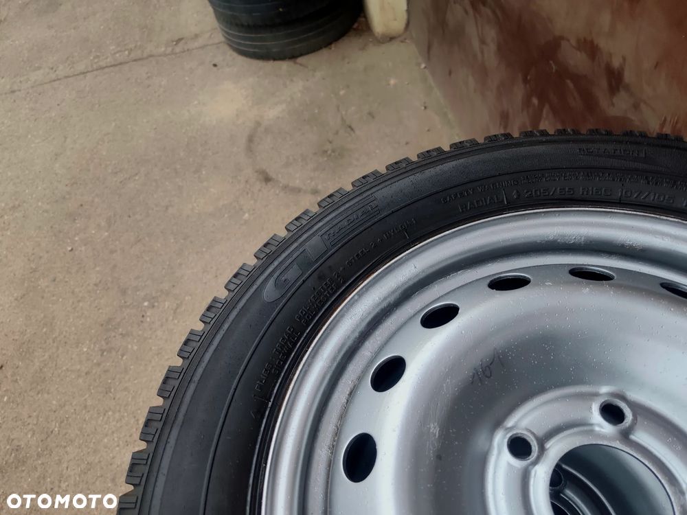 5x118 Felgi Stalowe Stal 16C 16 C Koła Zimowe Zima RENAULT TRAFIC OPEL VIVARO NISSAN PRIMASTAR 6mm Legnica ALU-RAD 205/65 - 6